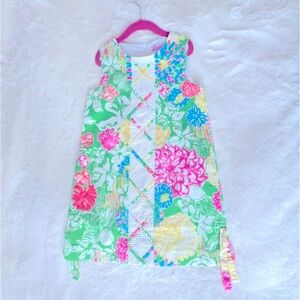 Lilly Pulitzer Hibiscus Floral Stroll Shift Dress